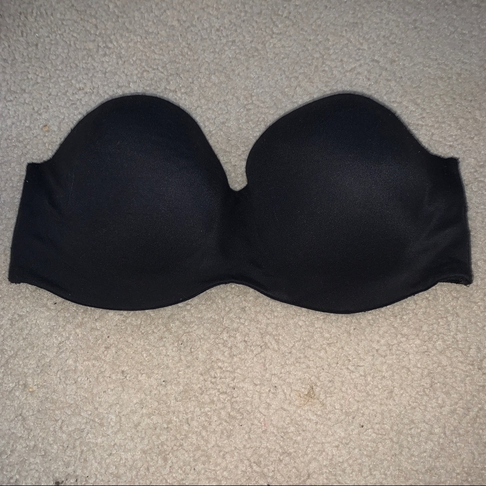 Black Strapless VIctoria Secrets